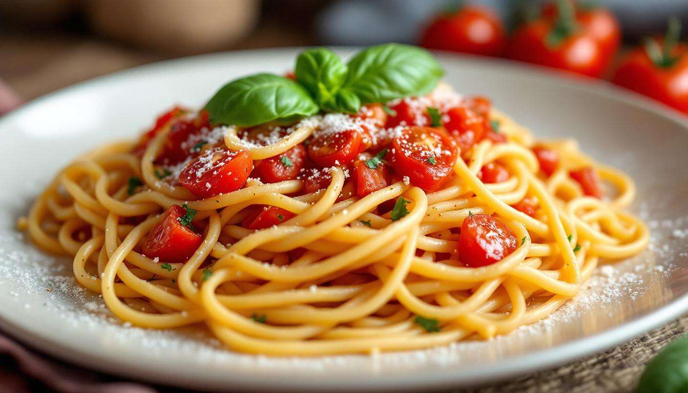 Pasta al pomodoro: l'ingrediente segreto che abbassa l'indice glicemico del 30%